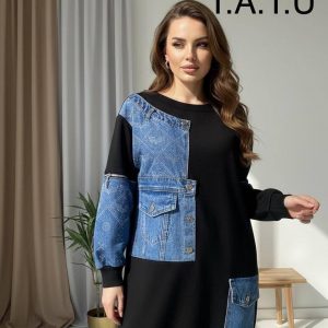 vestido jeans tatu