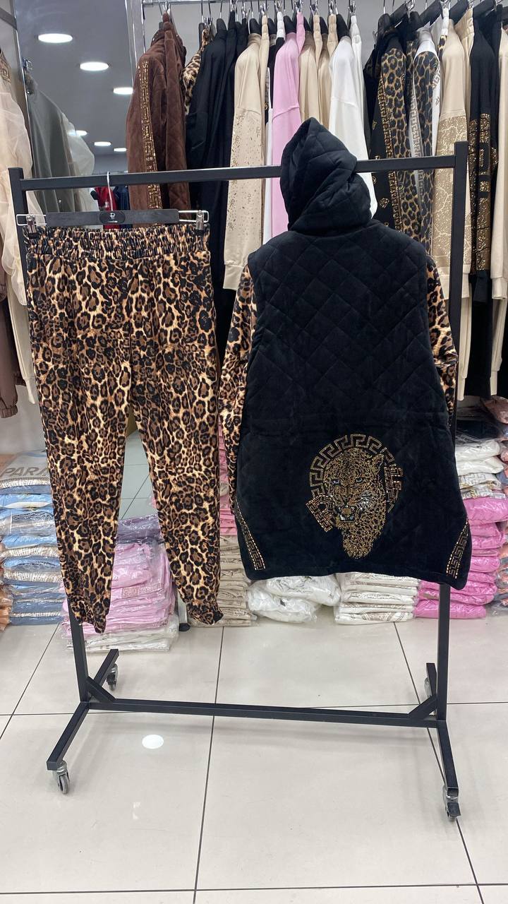 conjunto paparazzi 3 piezas chaleco asimetrico - Imagen 2