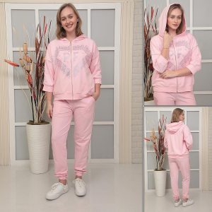 Conjunto rosa 3 piezas paparazzi