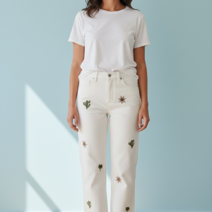 Vaquero blanco cactus