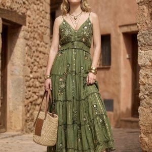 vestido ref atenea premium verde
