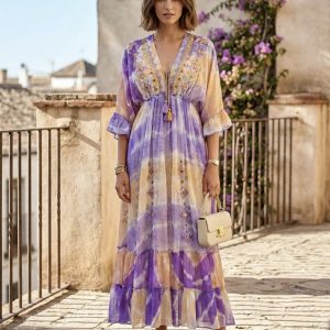 vestido ref duna morado