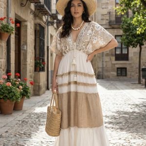 Vestido ref Florencia mangas