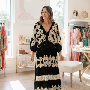 vestido Olaya negro