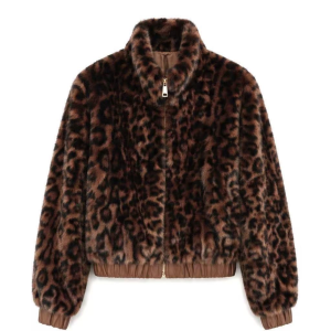 abrigo sofi animal print