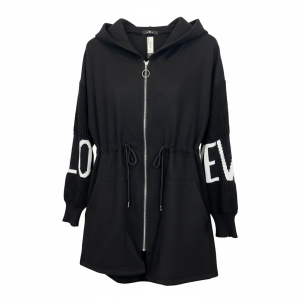 Abrigo Love negro